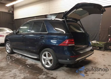 2016 Mercedes-Benz Gle 350 4Matic из США, поврежденный, VIN 4JGDA5HB3GA808683